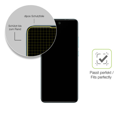 Besonders flexibler Displayschutz mit Anti-Shock-Schicht im Materialmix