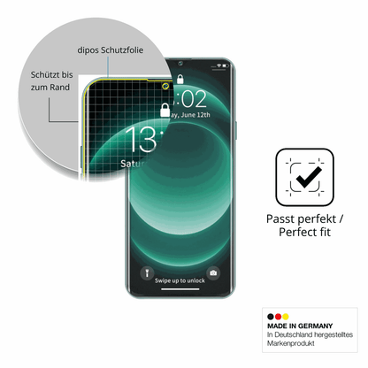 Besonders flexibler Displayschutz mit Anti-Shock-Schicht im Materialmix
