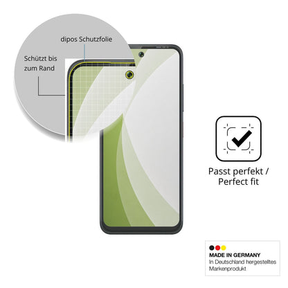 Besonders flexibler Displayschutz mit Anti-Shock-Schicht im Materialmix