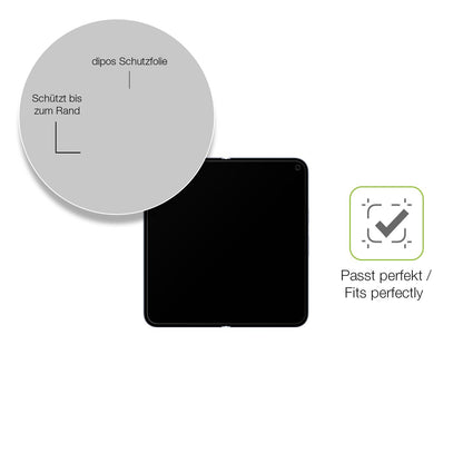 Besonders flexibler Displayschutz mit Anti-Shock-Schicht im Materialmix