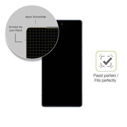Besonders flexibler Displayschutz mit Anti-Shock-Schicht im Materialmix