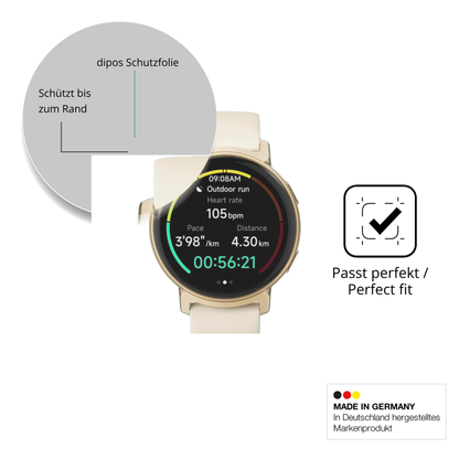 Besonders flexibler Displayschutz mit Anti-Shock-Schicht im Materialmix
