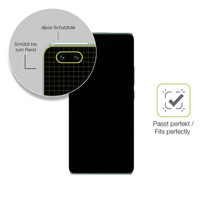 Besonders flexibler Displayschutz mit Anti-Shock-Schicht im Materialmix