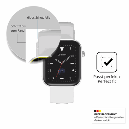 Besonders flexibler Displayschutz mit Anti-Shock-Schicht im Materialmix