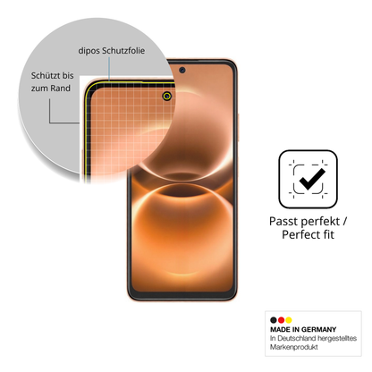 Besonders flexibler Displayschutz mit Anti-Shock-Schicht im Materialmix