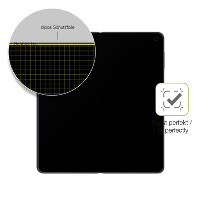 Besonders flexibler Displayschutz mit Anti-Shock-Schicht im Materialmix