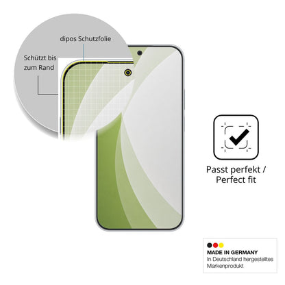 Besonders flexibler Displayschutz mit Anti-Shock-Schicht im Materialmix