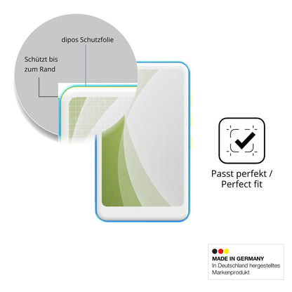 Besonders flexibler Displayschutz mit Anti-Shock-Schicht im Materialmix