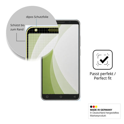 Besonders flexibler Displayschutz mit Anti-Shock-Schicht im Materialmix