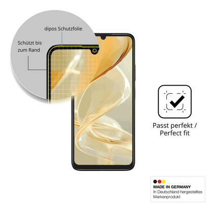 Besonders flexibler Displayschutz mit Anti-Shock-Schicht im Materialmix