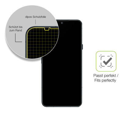 Besonders flexibler Displayschutz mit Anti-Shock-Schicht im Materialmix