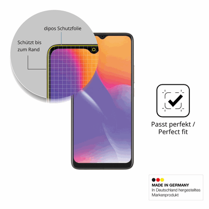 Besonders flexibler Displayschutz mit Anti-Shock-Schicht im Materialmix