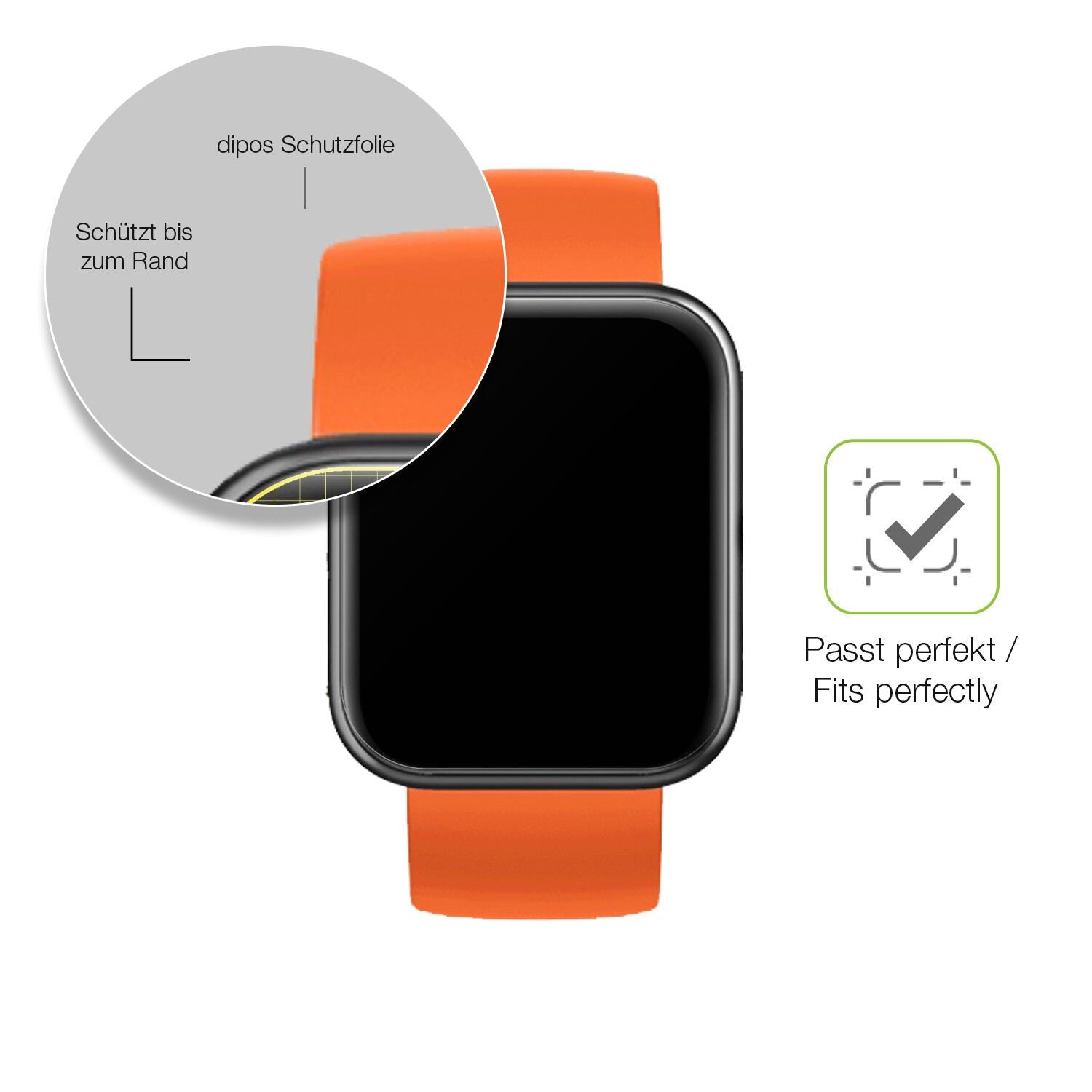 Besonders flexibler Displayschutz mit Anti-Shock-Schicht im Materialmix