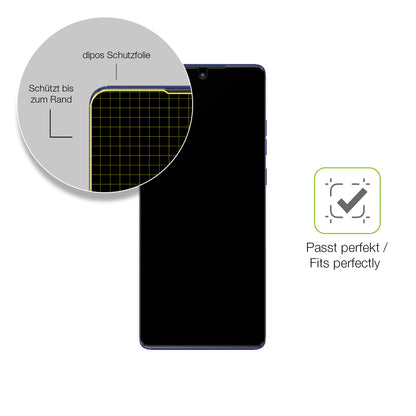 Besonders flexibler Displayschutz mit Anti-Shock-Schicht im Materialmix