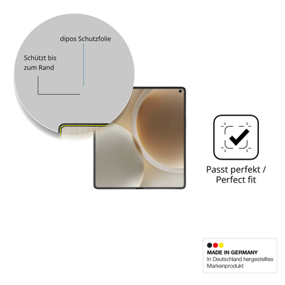 Besonders flexibler Displayschutz mit Anti-Shock-Schicht im Materialmix