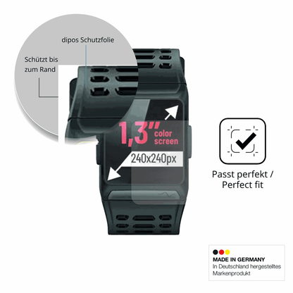 Besonders flexibler Displayschutz mit Anti-Shock-Schicht im Materialmix