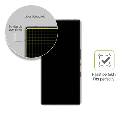 Besonders flexibler Displayschutz mit Anti-Shock-Schicht im Materialmix
