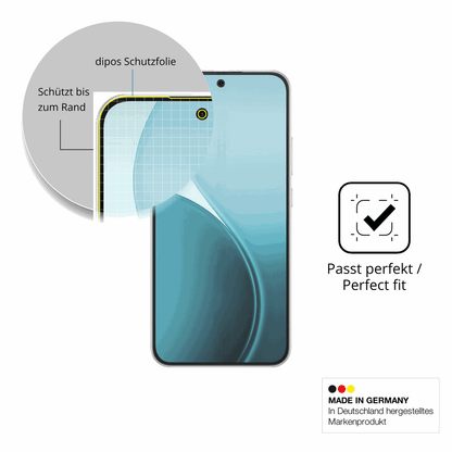 Besonders flexibler Displayschutz mit Anti-Shock-Schicht im Materialmix