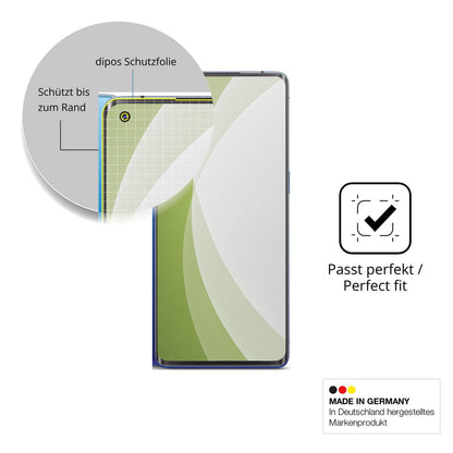 Besonders flexibler Displayschutz mit Anti-Shock-Schicht im Materialmix