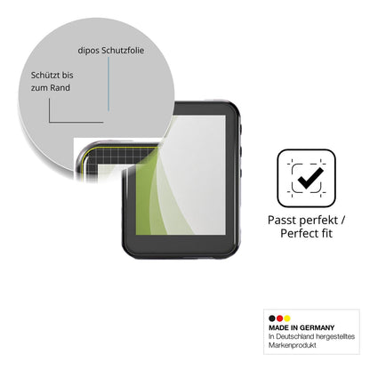 Besonders flexibler Displayschutz mit Anti-Shock-Schicht im Materialmix
