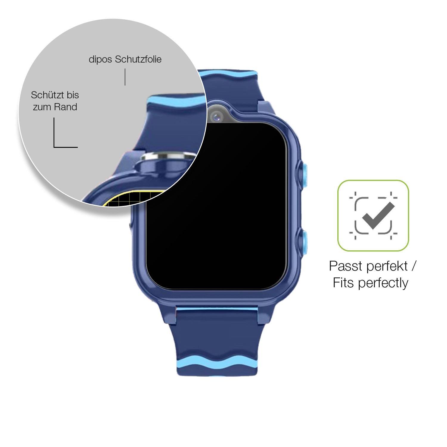 Besonders flexibler Displayschutz mit Anti-Shock-Schicht im Materialmix