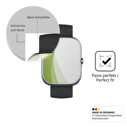 Besonders flexibler Displayschutz mit Anti-Shock-Schicht im Materialmix