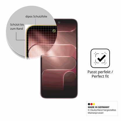 Besonders flexibler Displayschutz mit Anti-Shock-Schicht im Materialmix