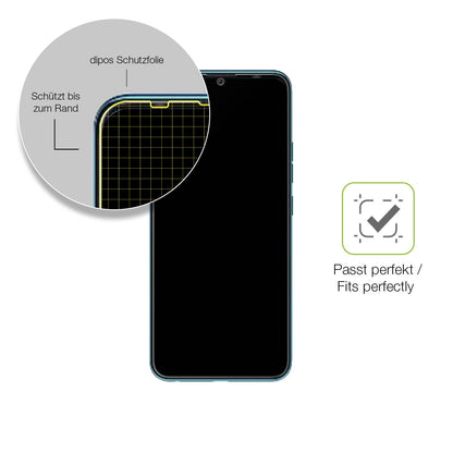 Besonders flexibler Displayschutz mit Anti-Shock-Schicht im Materialmix