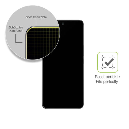 Besonders flexibler Displayschutz mit Anti-Shock-Schicht im Materialmix