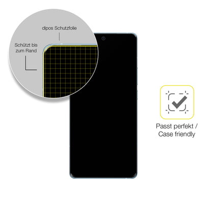 Besonders flexibler Displayschutz mit Anti-Shock-Schicht im Materialmix