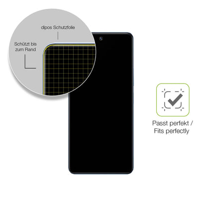 Besonders flexibler Displayschutz mit Anti-Shock-Schicht im Materialmix