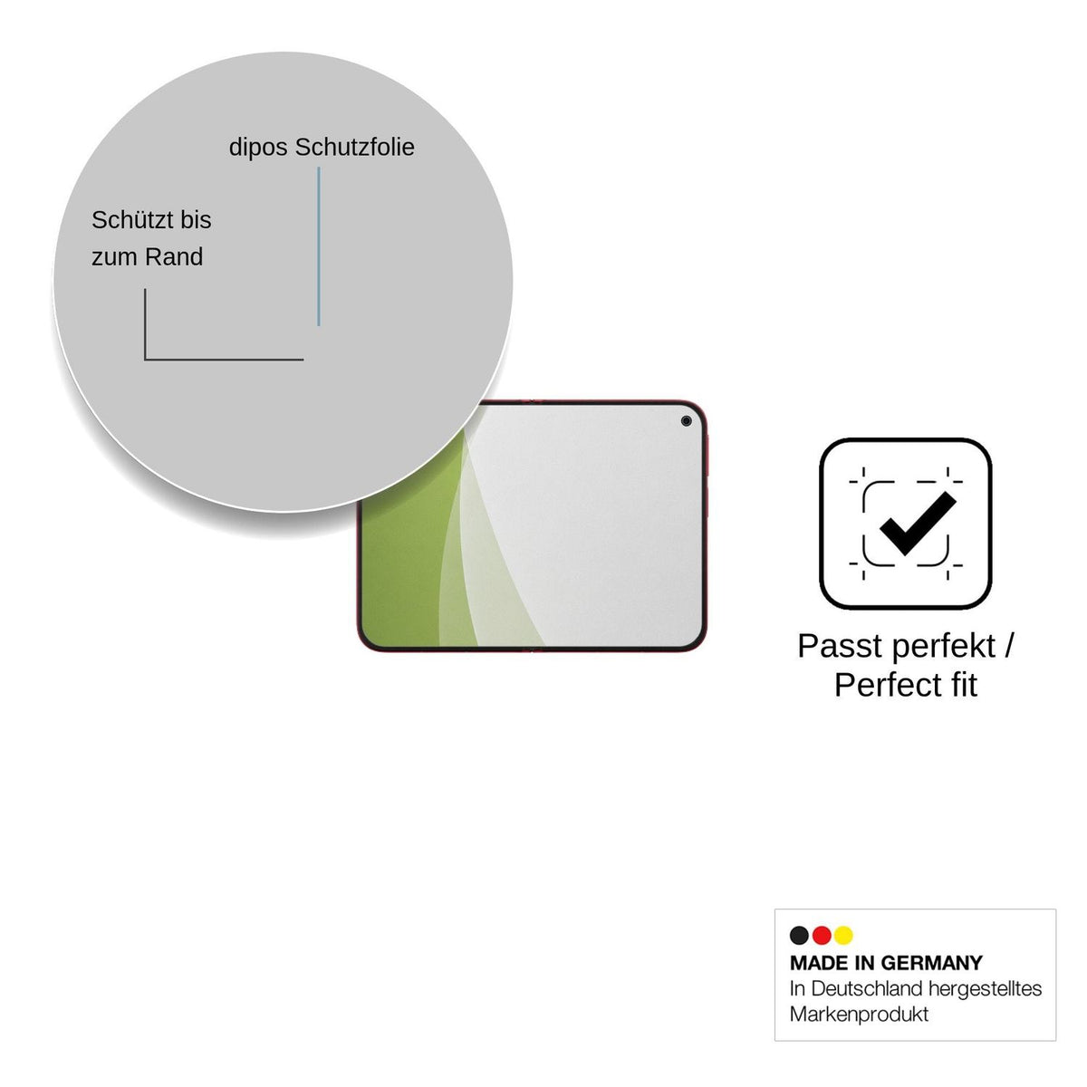 2x Full Cover matte Film for Xiaomi 18 Fold Inside Screen Protector Anti-Shock