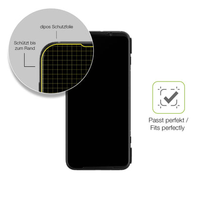 Besonders flexibler Displayschutz mit Anti-Shock-Schicht im Materialmix