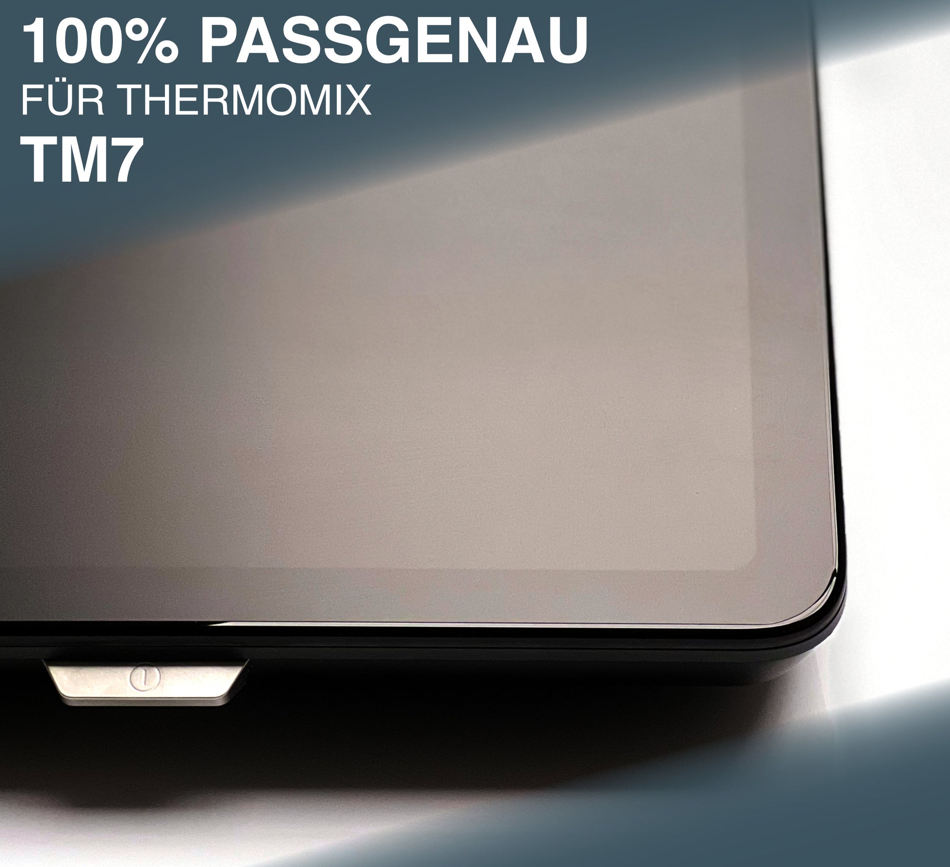 dipos Displayschutz für Vorwerk Thermomix TM7, mattierte Oberfläche, robuste Festigkeit und perfekte Passform