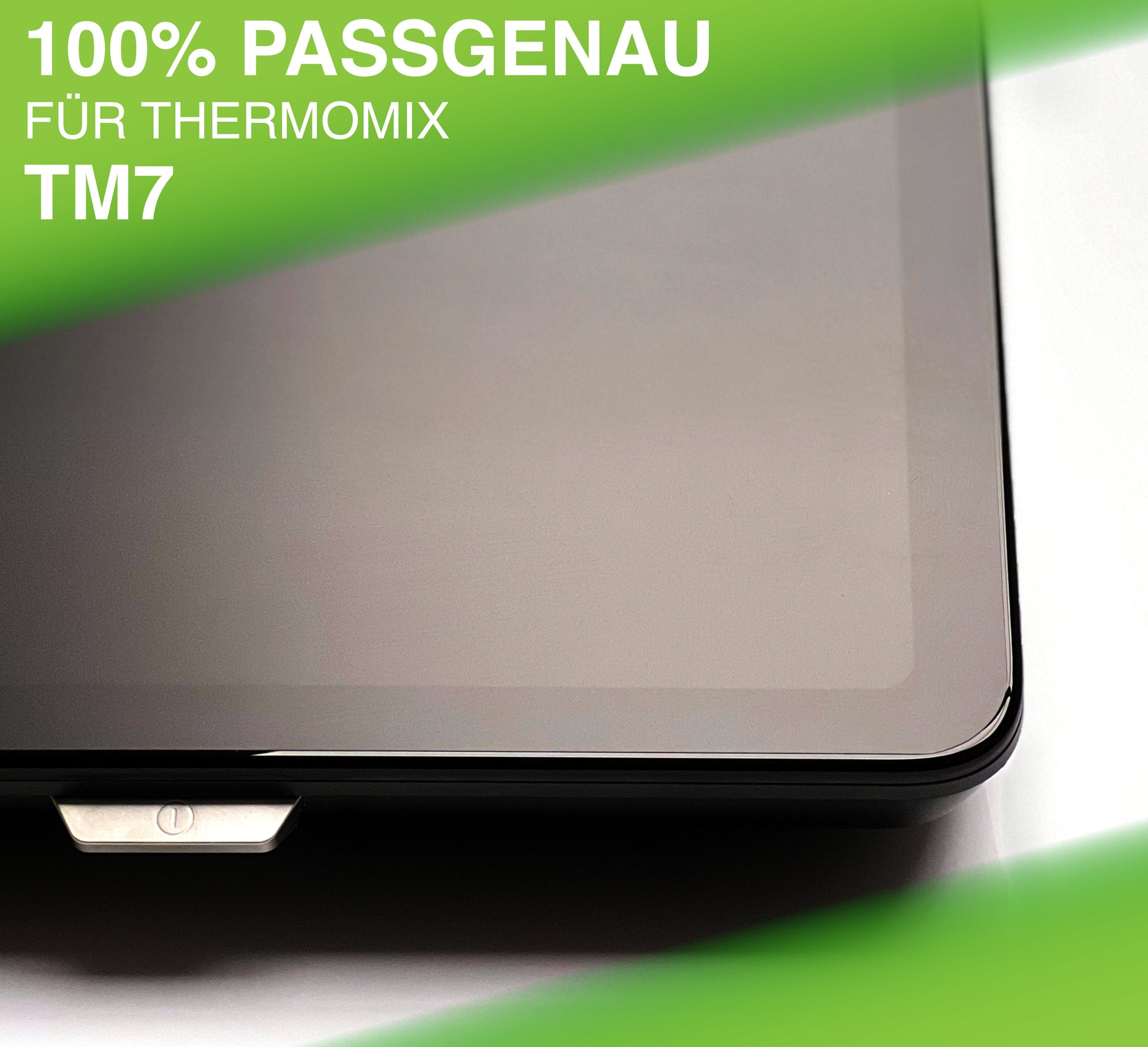 dipos Displayschutz für Vorwerk Thermomix TM7, mattierte Oberfläche, geringe Dicke und perfekte Passform