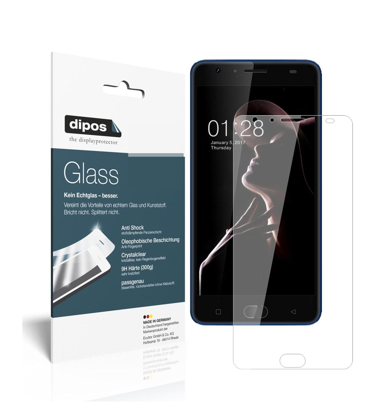 1x 9H Screen Protector for Gretel GT6000