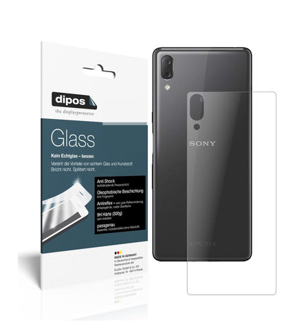 Screen Protector for I Sony Xperia L3 back I matte I Flexible Glass 9H dipos