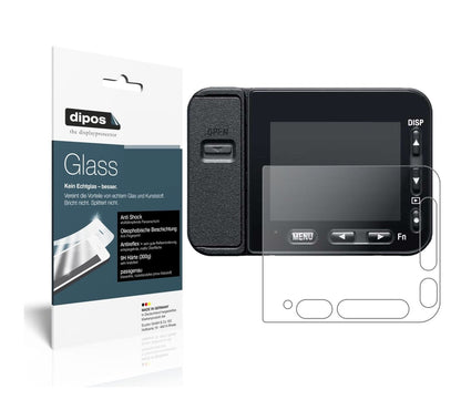 Screen Protector for I Sony DSC-RX0 II I matte I Flexible Glass I 9H I dipos