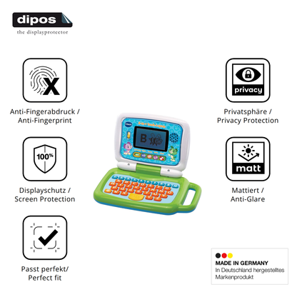 Privatsphäre-Schutz durch Sichtschutz-Folie passend zugeschnitten für Vtech 2-in-1 Touch Laptop