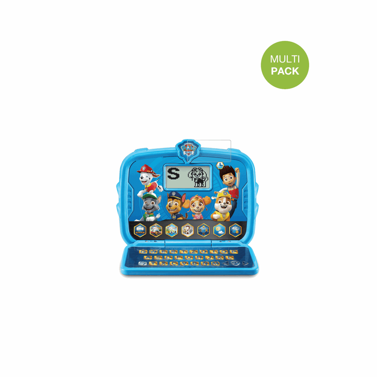 VtechPaw Patrol Lernlaptop mit aufgebrachter dipos Displayschutzfolie, die lästige Fingerabdrücke minimiert