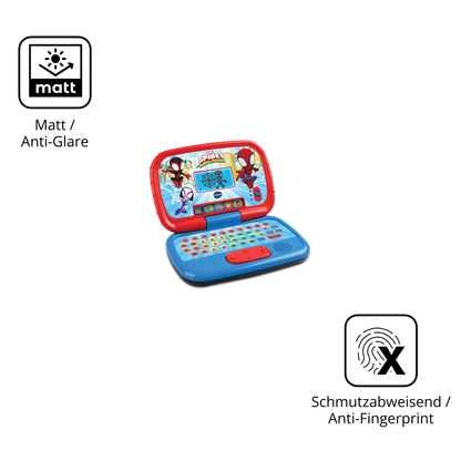 Dünne und entspiegelnde Folie passend zugeschnitten für Vtech Spidey Lernlaptop