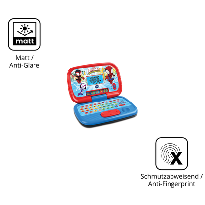 9H Hartbeschichtete, flexible Folie passend zugeschnitten für Vtech Spidey Lernlaptop