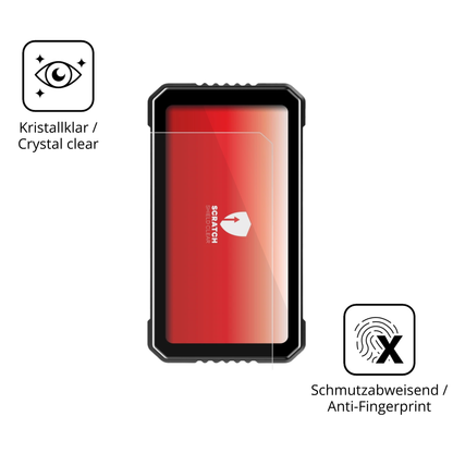 Flexible TPU-Folie passend zugeschnitten für Vtopek MT26 6.25 Zoll, vollständige Abdeckung