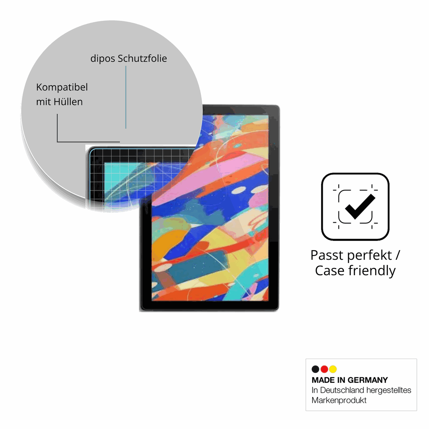 2x Screen Protector for Wacom Cintiq 16 Protection Crystal Clear dipos