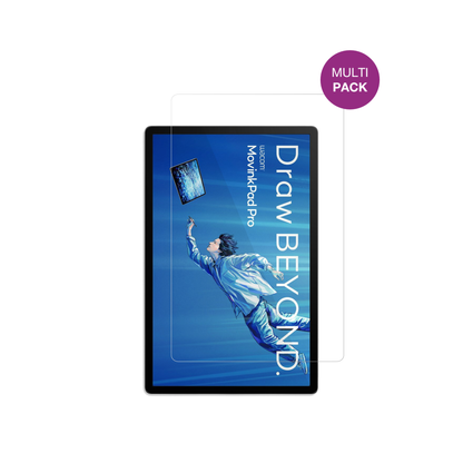 WacomMovinkPad Pro 14 mit aufgebrachter dipos Displayschutzfolie, glasklare Darstellung ohne Einschränkungen