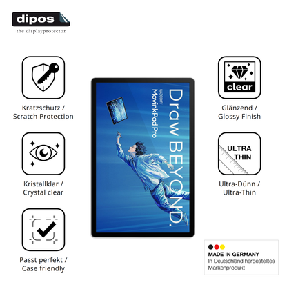 Displayschutz hergestellt in Deutschland, höchste Qualität made in Germany