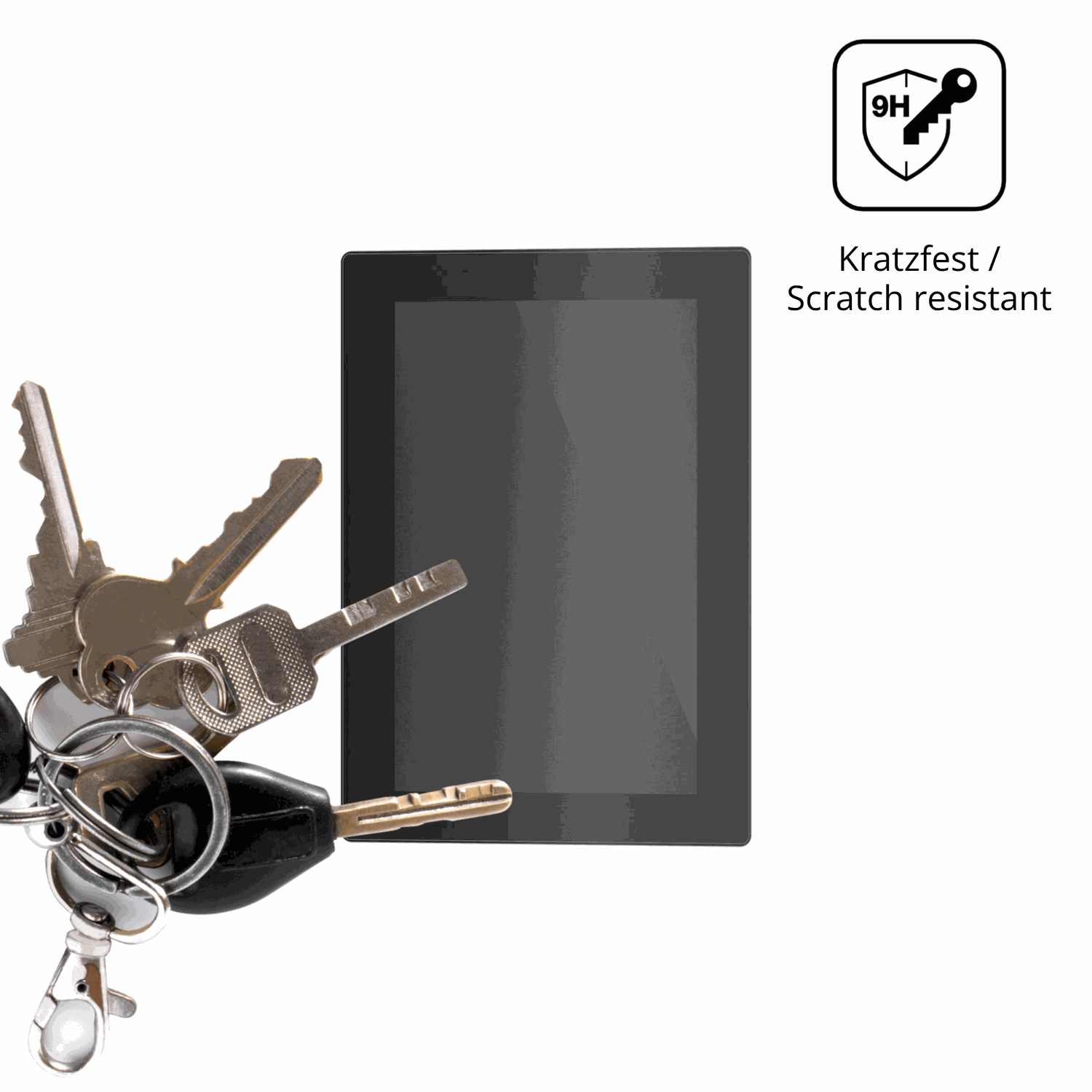 dipos Displayschutz f�r WAGO Web Panel 400, transparente Oberfl�che, perfekte Passform auch f�r die Rundungen
