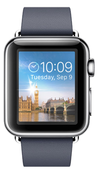 dipos Displayschutz für Watch 42mm Apple, transparente Oberfläche, geringe Dicke und perfekte Passform