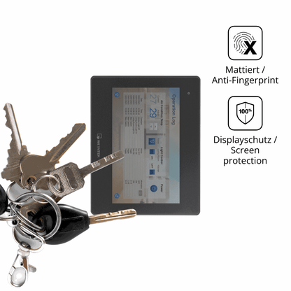 dipos Displayschutz für Weintek cMT2108 10.1 Zoll, mattierte Oberfläche, Blickschutzfilter und perfekter Passform