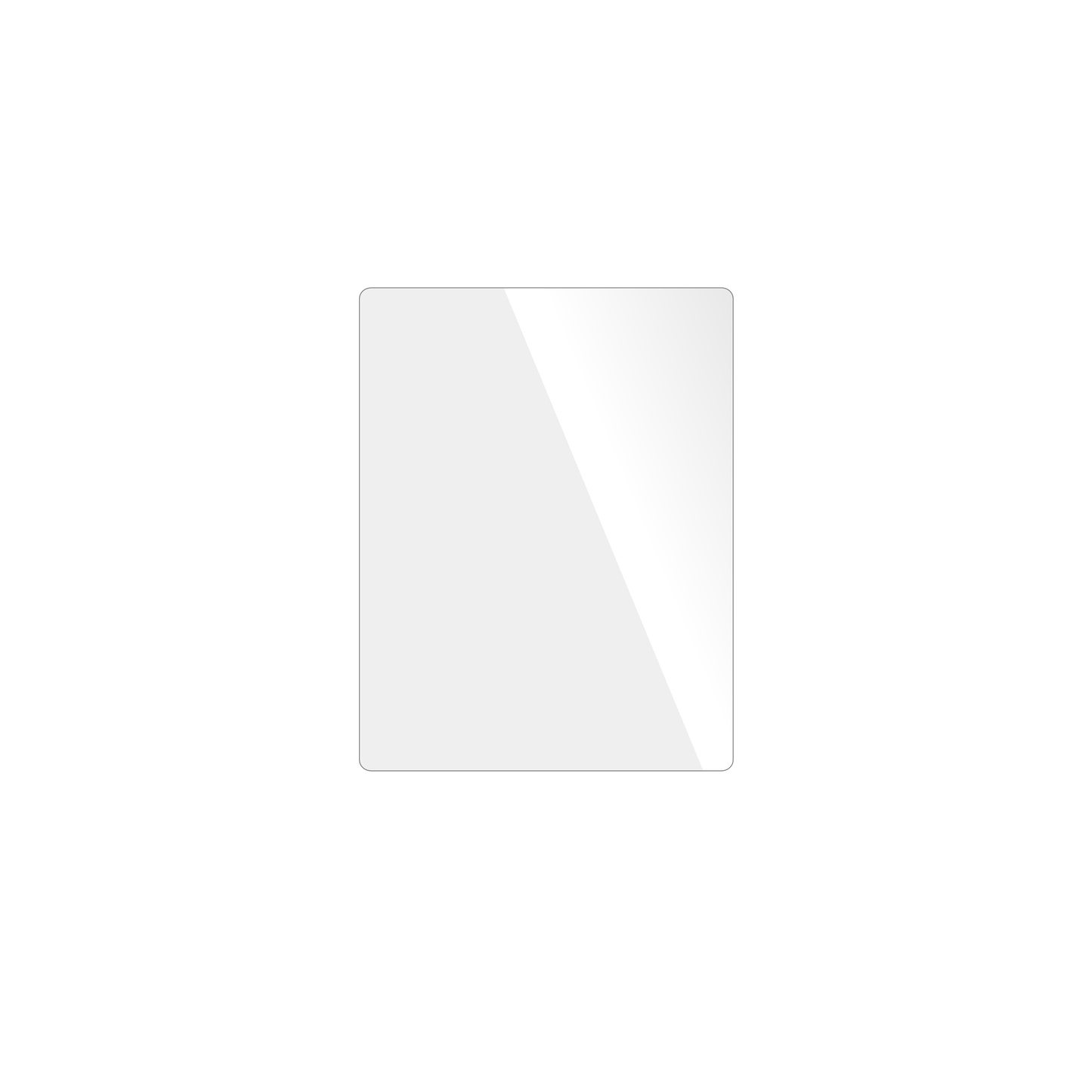 dipos Displayschutz für Weintek cMT3092X, transparente Oberfläche, geringe Dicke und perfekte Passform